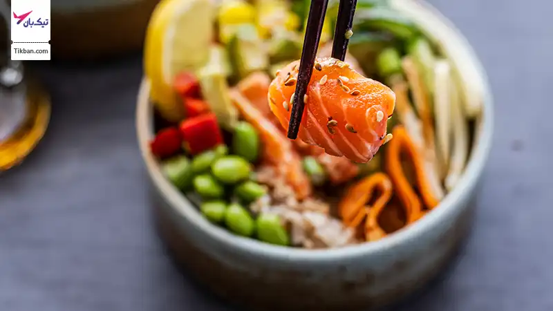 صرف غذا با چاپ استیک