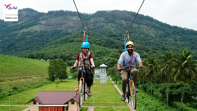 دوچرخه سواری در آسمان