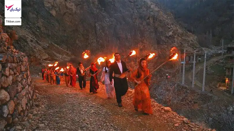 جشن پیروزی کیومرث بر ضحاک