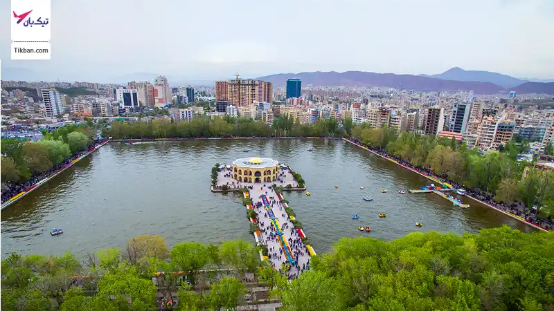 دریاچه پارک ائل گلی