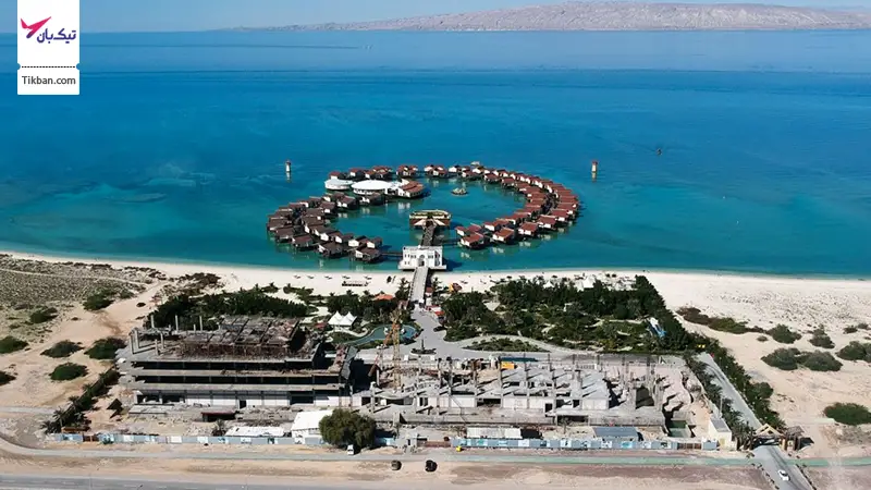 نمای کلی هتل ترنج کیش