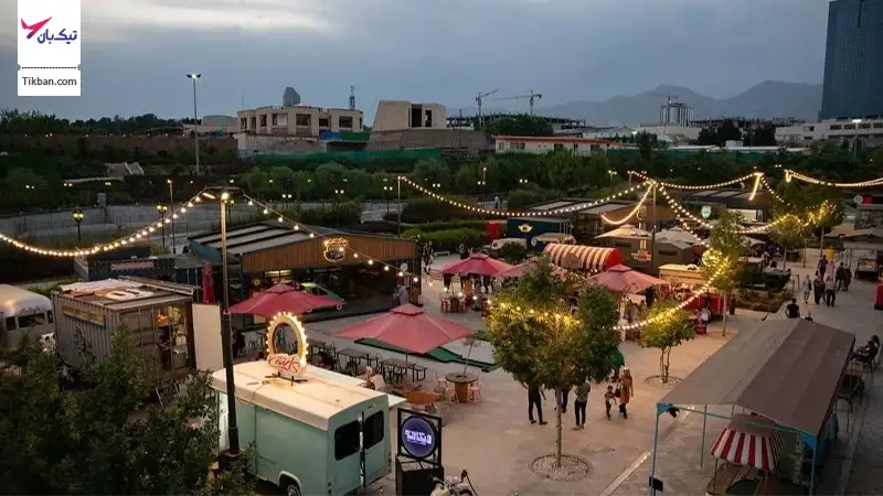 باغ غذا باغ کتاب تهران