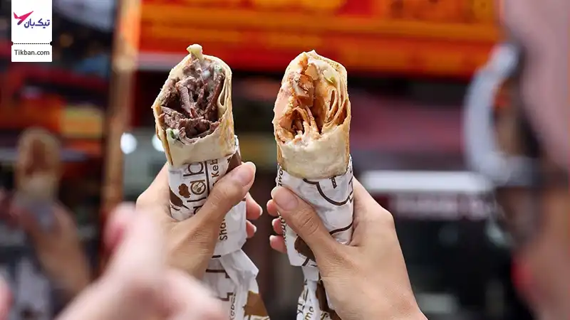 شاورما، خوشمزه ترین غذای خیابانی عربی