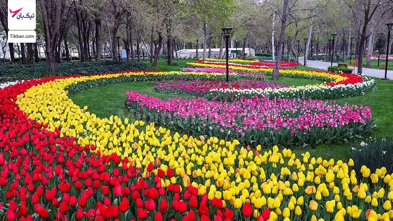 جشنواره گل لاله تهران در باغ ایرانی تهران