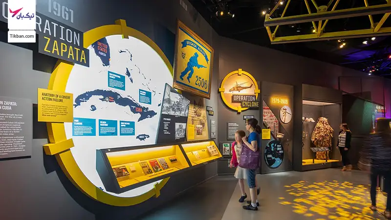 بازدید از موزه بین المللی جاسوسی