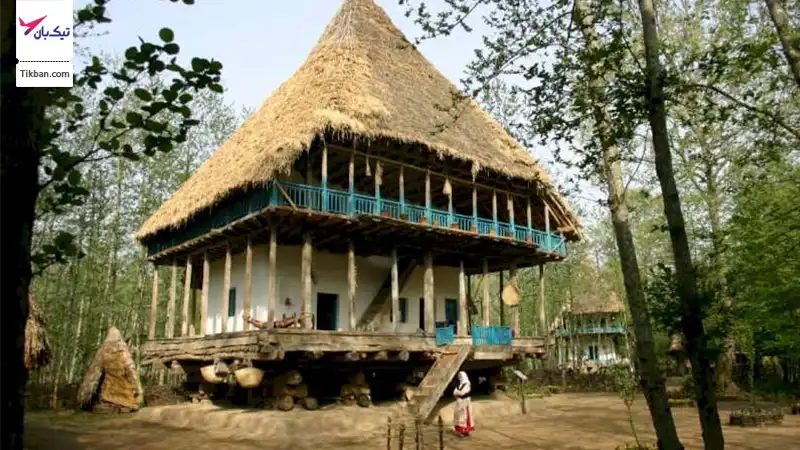 خانه سنتی در موزه میراث روستایی گیلان