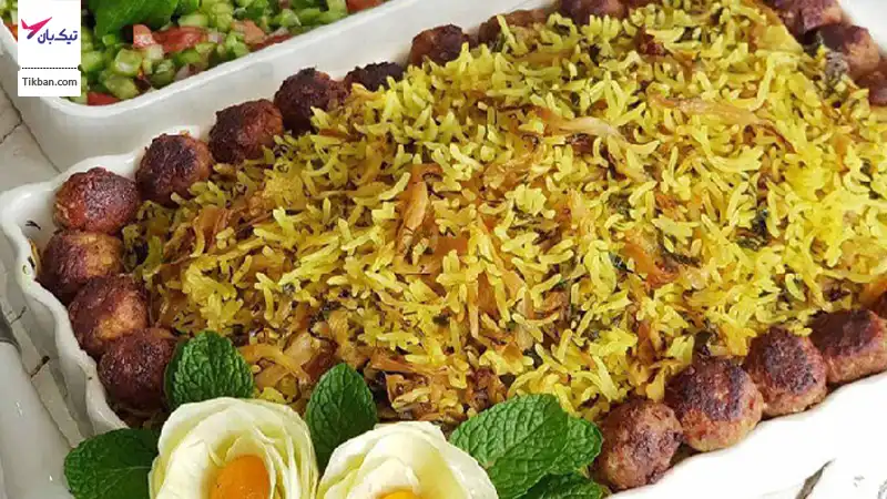 کلم پلو شیرازی، یکی از کهن ترین شام های چهارشنبه سوری