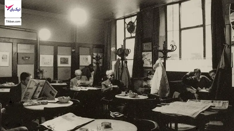 کافه نادری در گذشته