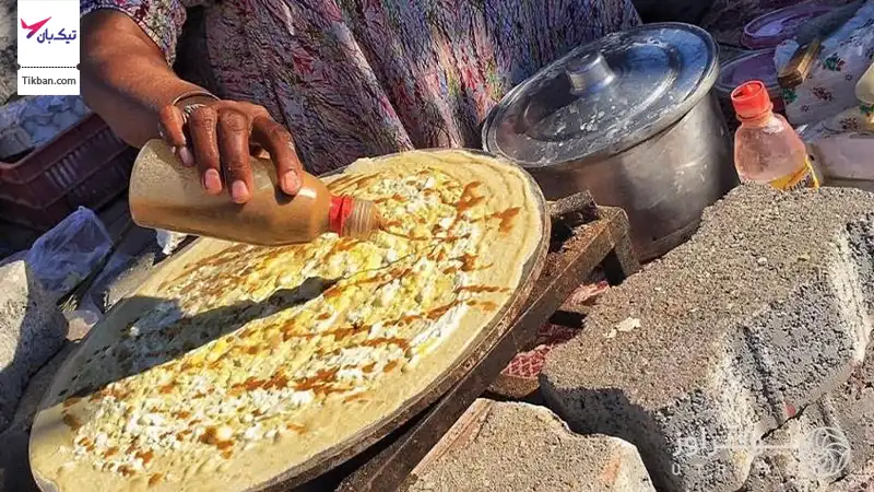 پخت نان های سنتی قشم