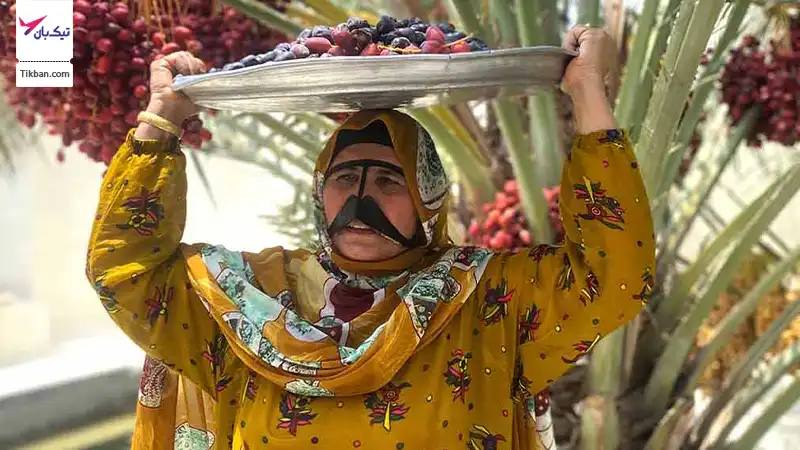 خرما، معروف ترین سوغات قشم