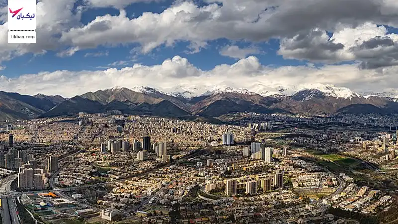 نمای کلی شهر تهران