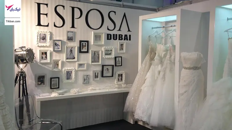 طراحی لباس عروس در نمایشگاه عروس دبی