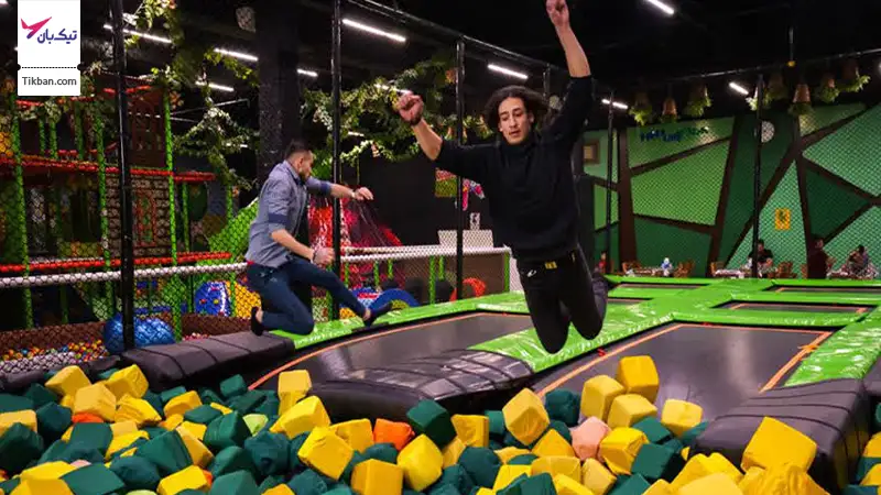 استخر اسفنج هلیوم پارک مشهد