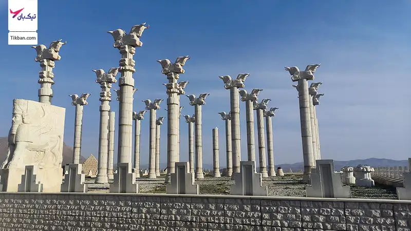 تخت جمشیددر پارک مینی ورلد ملایر