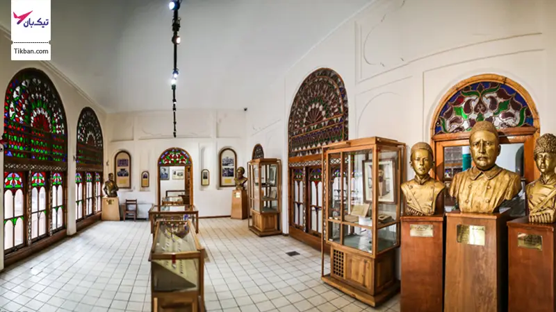 تندیس چهره های مشروطه در خانه مشروطه