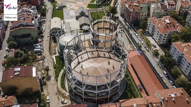 نمای کلی موزه زباله استانبول