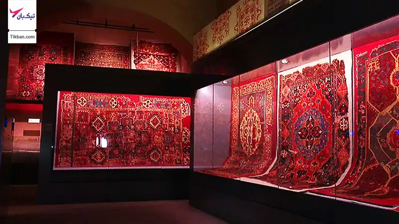 بخشهای مختلف موزه فرش استانبول
