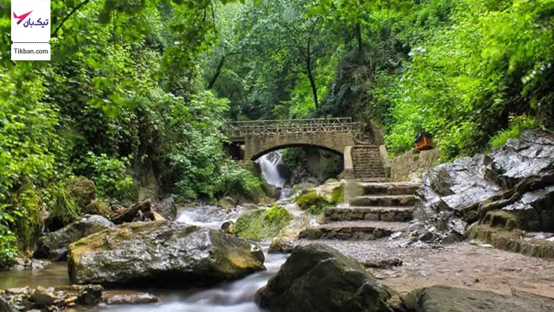 تنها آبشار خزه ای ایران