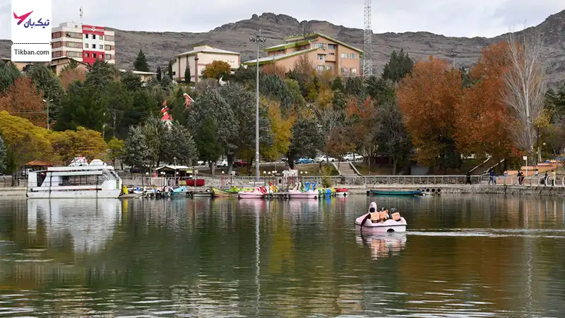قایق سواری در دریاچه کیو خرم آباد