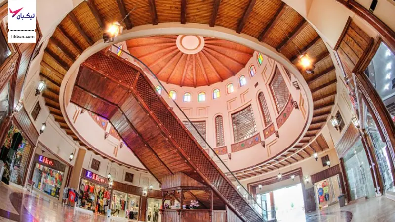 سبک معماری بومی و سنتی بازار نخل قشم