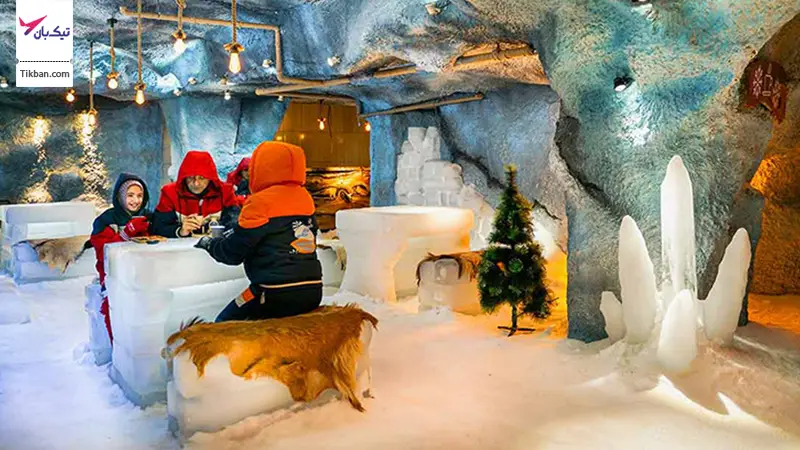 بازدید از برج برفی مشهد